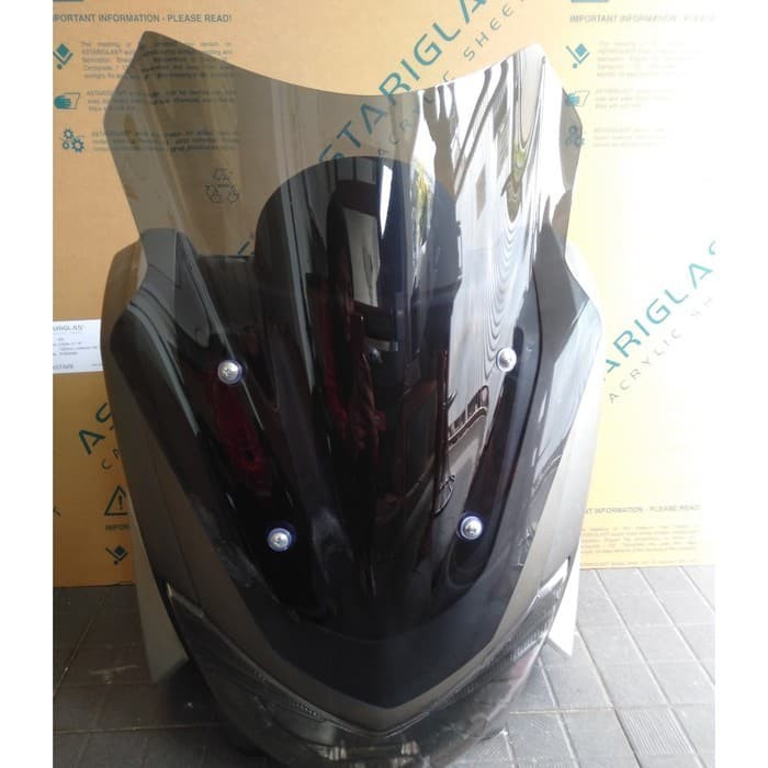 WINDSHIELD VISOR NMAX MAXSHIELD VECTOR READY STOCK