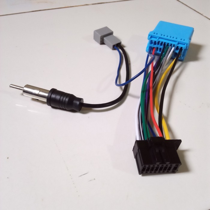 Soket head unit pioneer pnp ke honda jazz - city 2004 - 2007