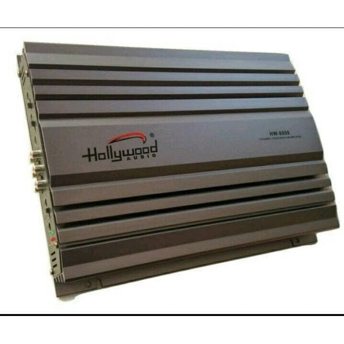 POWER AMPLIFIER HOLLYWOOD HW-8000 4CHANEL MOSFET