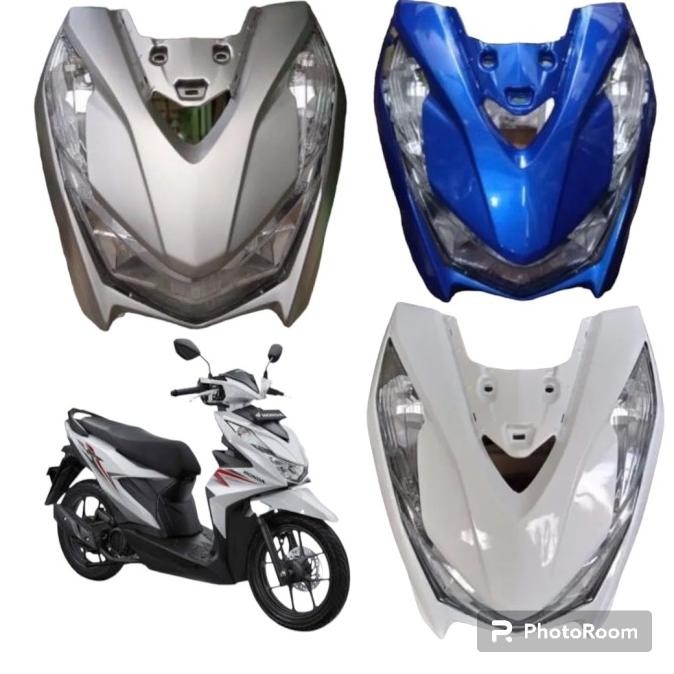 Full Set Tameng Depan Beat Led Deluxe New 2020-2023