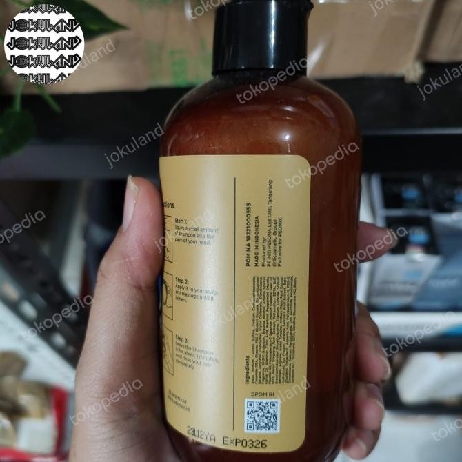 NEW PEOMIX HAIR SHAMPOO - Perawatan Rambut Rontok Gondrong by Fabron
