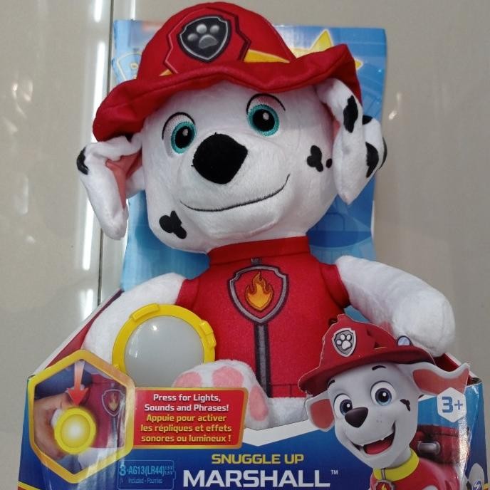Paw Patrol Snuggle Up Marshall / Skye Plush - Original