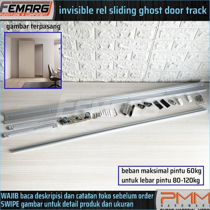 rel sliding ghost door track FEMARG | tersembunyi slowmotion hidden