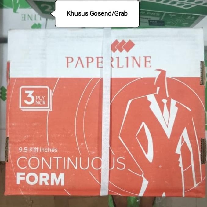 

NEW Kertas Continuous Form 3 PLY PRS 9.5" x 11" | 1000 sets | 3000 sheets