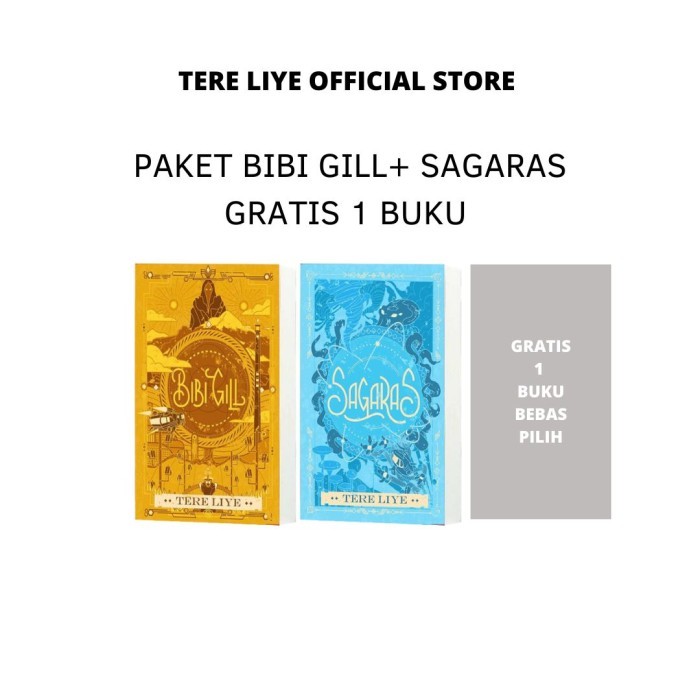 

Bibi Gill & SagaraS Bonus 1 Buku Bebas Pilih