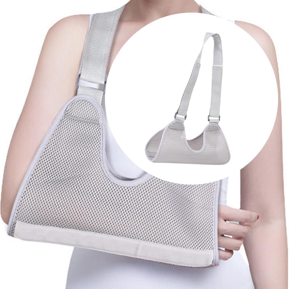 PENYANGGA SELEMPANG BAHU LENGAN TANGAN PATAH TERKILIR PELAT ALUMUNIUM