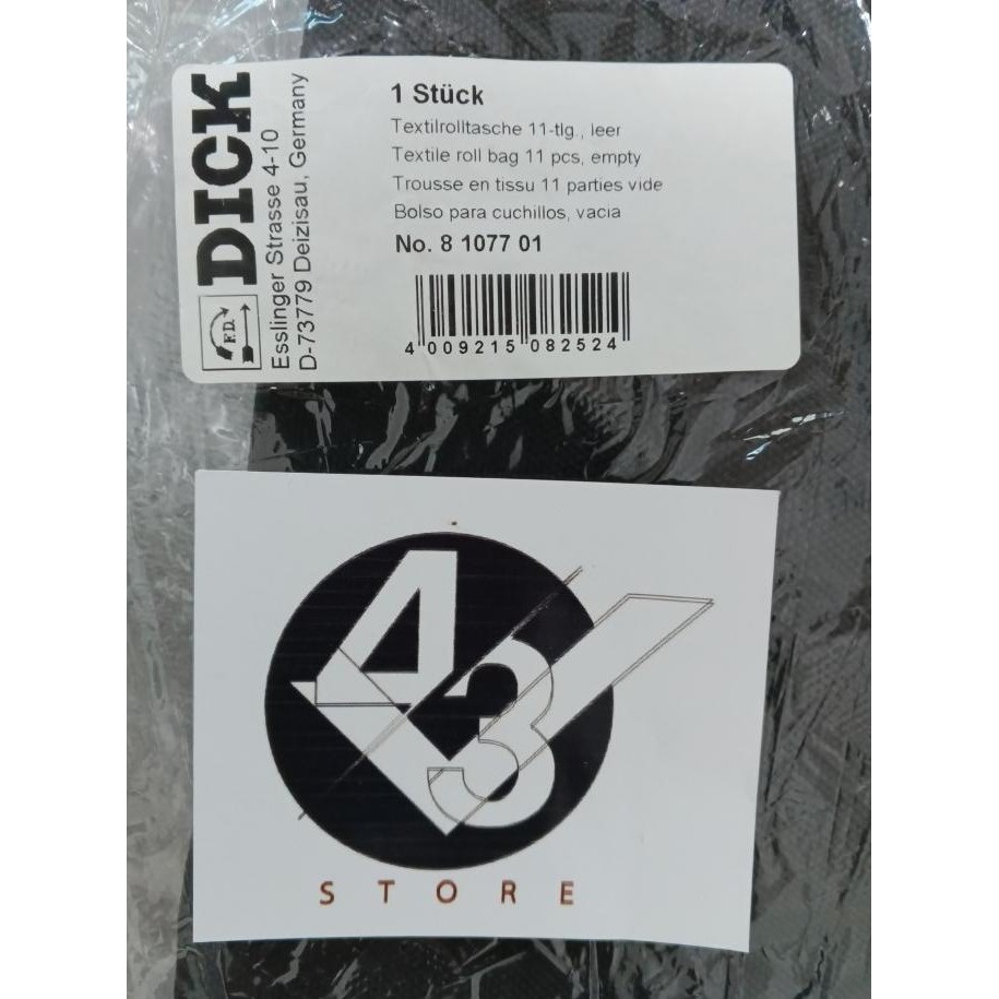 

F Dick 81077010 Textile Roll Bag