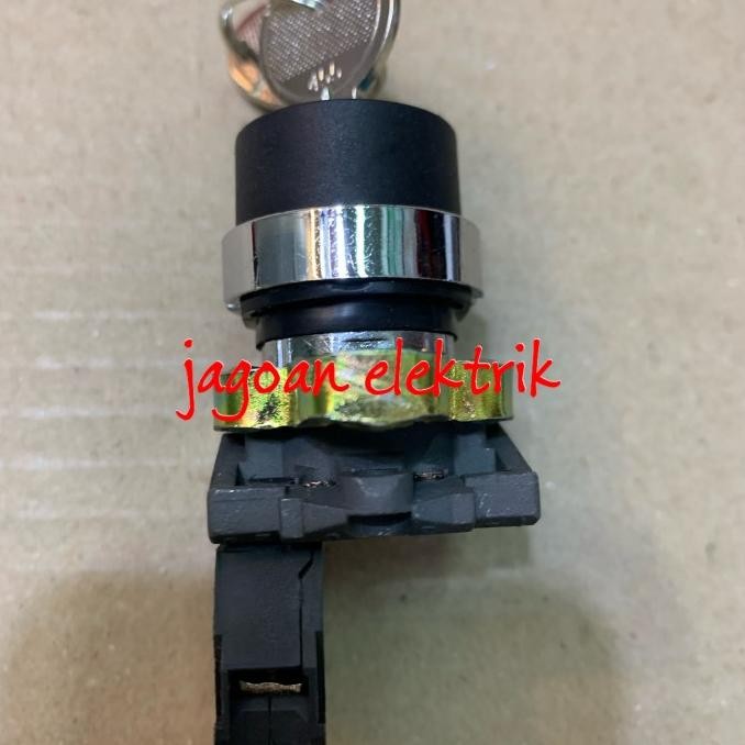 Promo Selector Switch Key 22 mm 2 Posisi Fort LAY4-BG21 COD