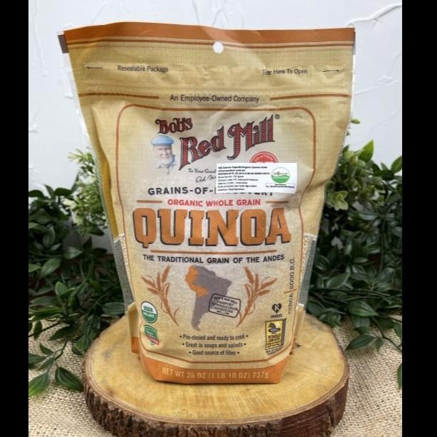 

Bob'S Red Mill Organic White Quinoa 737 Gram