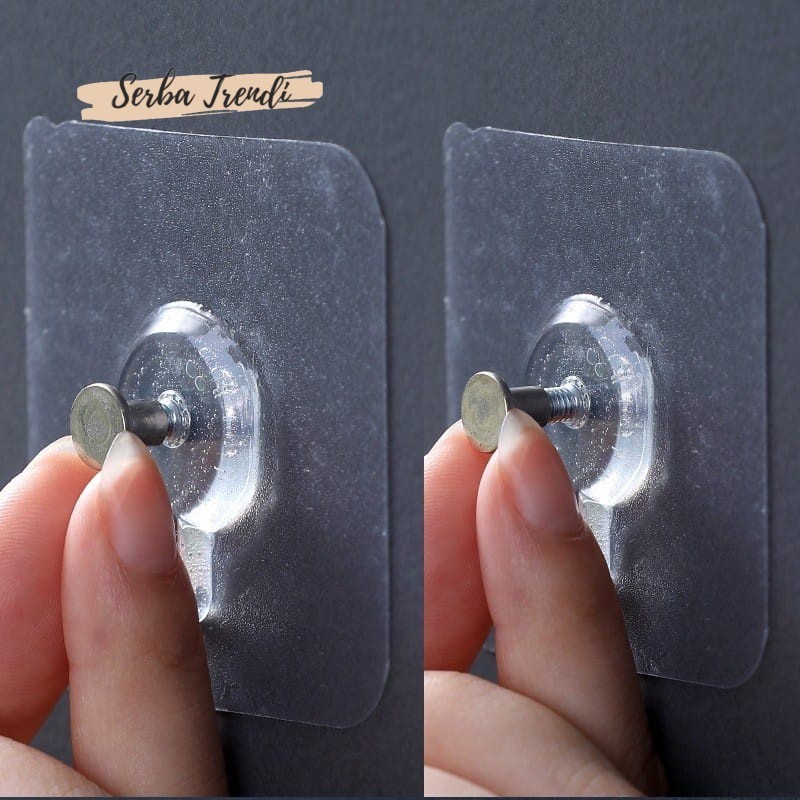 Hook paku gantungan tanpa paku gantungan bingkai foto jam dinding tanpa paku gantungan serbaguna