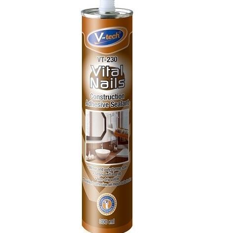Promo Vtech Vital Nails No More Nail Adhesive Lem Cermin Construction Glue COD