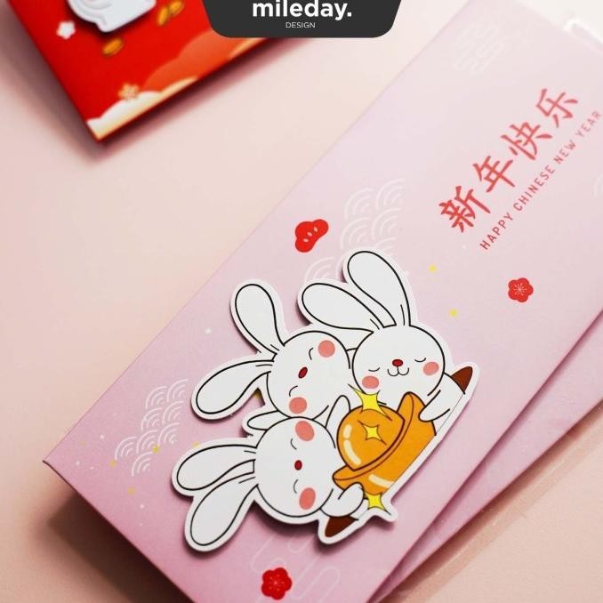 

NEW PRODUK ANGPAO IMLEK 2023 RABBIT POP UP UANG TIDAK DILIPAT !!!!!