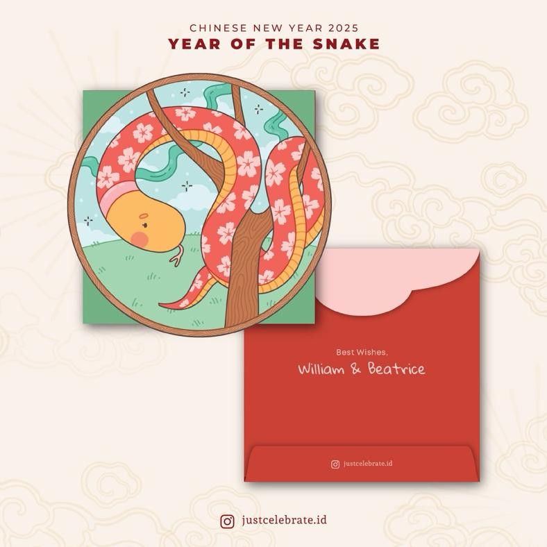 

GHT CUSTOM ANGPAO 2D YEAR OF THE SNAKE 2025 | ANGPAO ULAR | HONGBAO CHINESE NEW YEAR | ANGPAO LEBARAN, IMLEK, WEDDING, SANGJIT, BIRTHDAY, CONDOLENCES, ETC