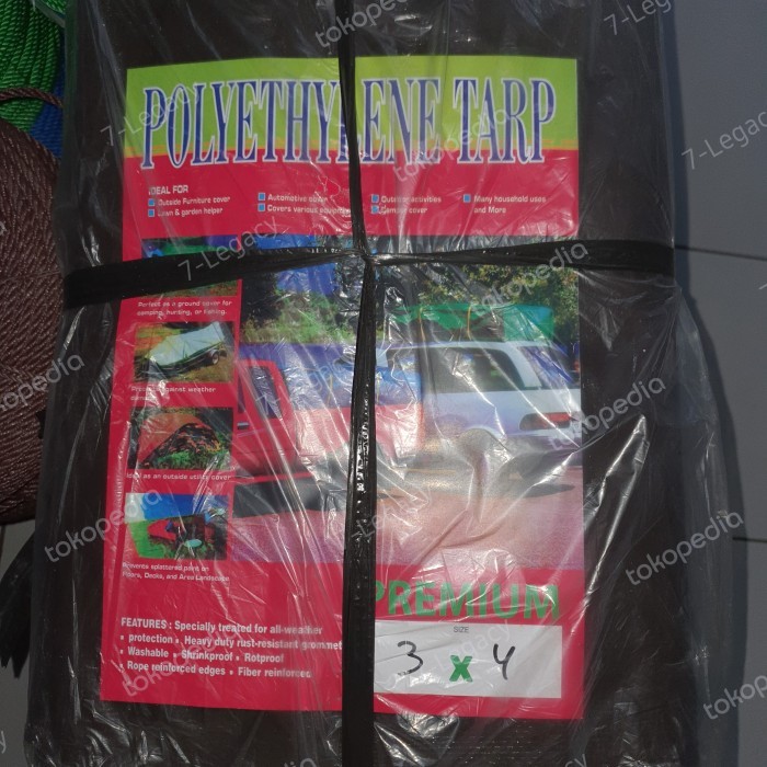 """] Terpal 3x4 a10 / Terpal A10 3x4 Meter / Terpal Tebal A10 3x4 Meter