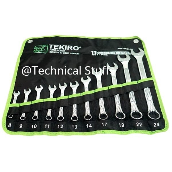 Paling Berkualitas Kunci Ring Pas Tekiro 11 Pcs 8 24 Mm - Ring Pas Tekiro Kunci 8 24 Mm