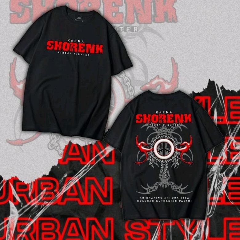 Terviral Kaos Shorenk Karma Merah