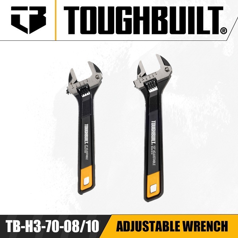 

TOUGHBUILT TB-H3-70-08/TB-H3-70-10 8"/10" Kunci Pas yang Dapat Disesuaikan Perkakas Tangan |wed1He1N|