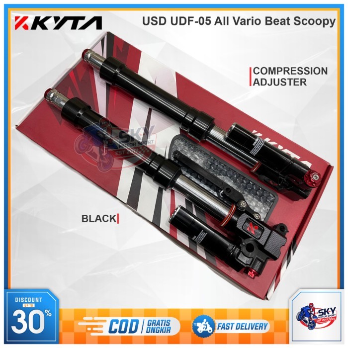 Bagus Shock Usd Upside Down Depan Kyta Udf 05 All Vario 125 150 160 Cbs Beat Scoopy Original