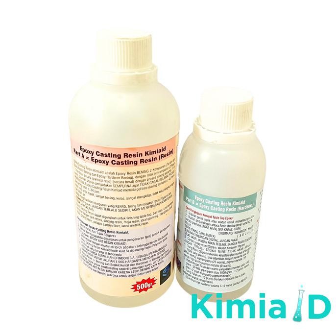 

Promo Casting Resin - 750 Gr - Epoxy Resin Bening - Resin Lycal Bening COD