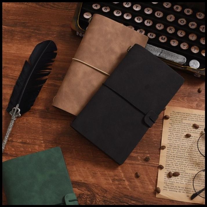 

Triple W 4In1 Premium Leather Note Book Buku Kerja Catatan Agenda A5