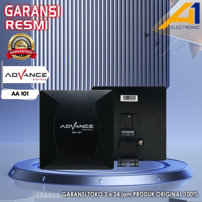 :=:=:=:=] ADVANCE AA-101 Antena TV DIGITAL Bisa untuk 2 TV HDTV DVBT2 DVT Full HD 1080 Support STB