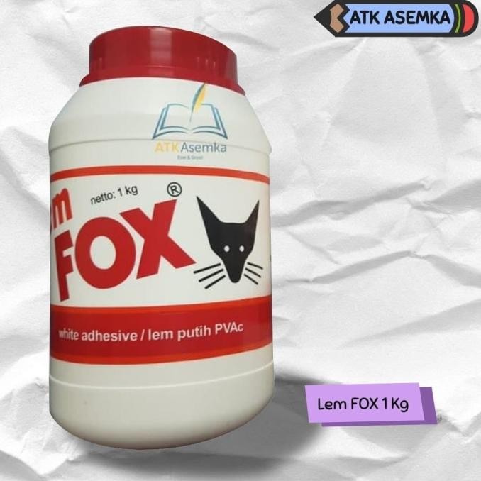 

Promo LEM PUTIH FOX 1000 GRAM 1KG COD