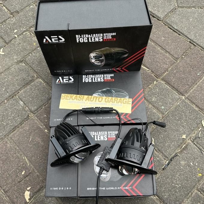 BILED & LASER FOGLAMP HONDA BRIO JAZZ FREED CRV 2 INCH