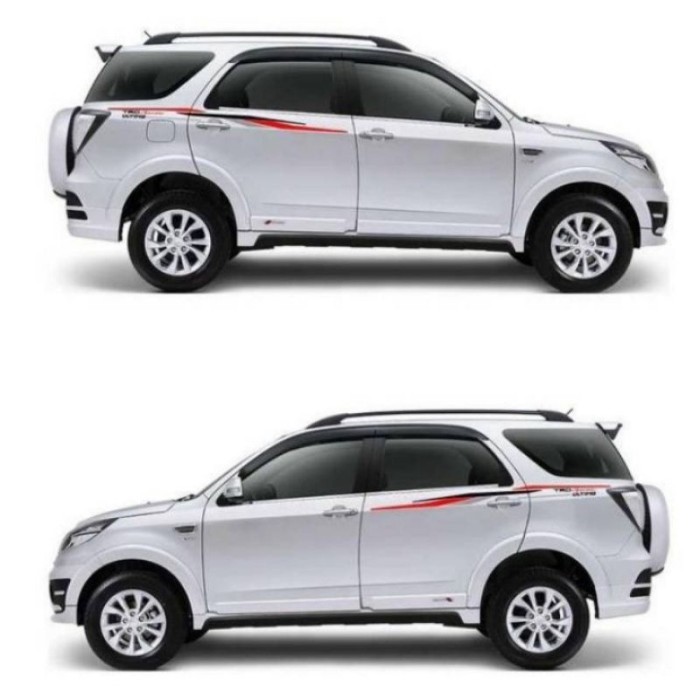 Sticker Stiker Body Mobil Trd Sportivo Rush Ultimo Original Bebas Ongkir