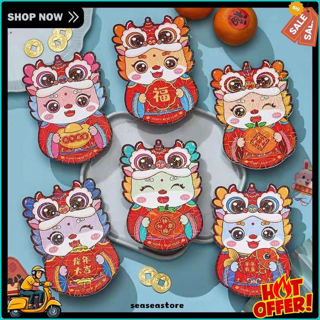 

Angpao Imlek Premium Pendek Shio Naga 2024 Tahun Baru Murah Meriah Free Ongkir Ready Stock Edisi Gentong (Lagi Viral)
