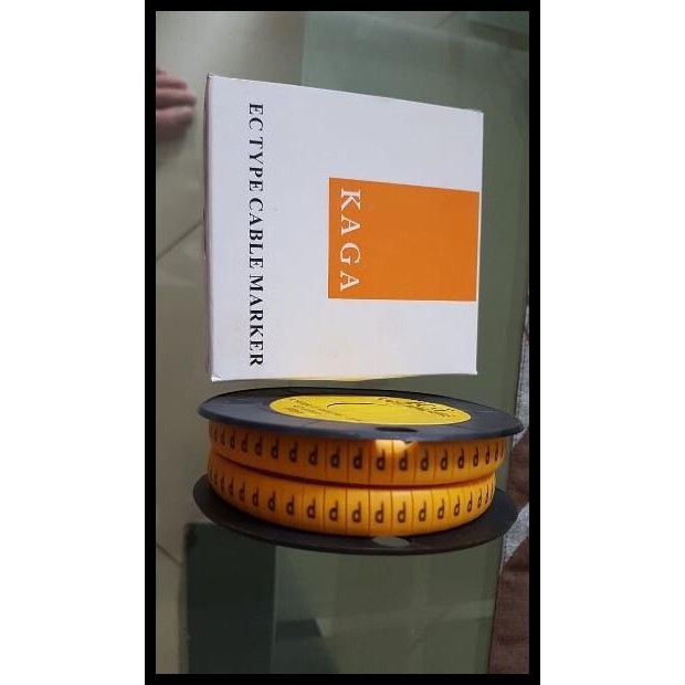 

GRATIS ONGKIR FLAT CABLE MARKER / FLAT KABEL MARKER HURUF SYMBOL ANGKA !!