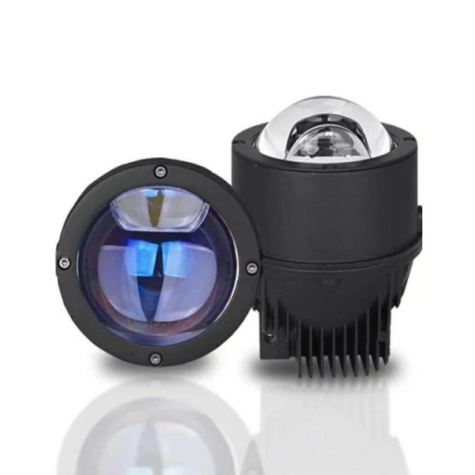 Foglamp Biled 3 Warna Q8 Laser Jenong Toyota/Honda Merk AES