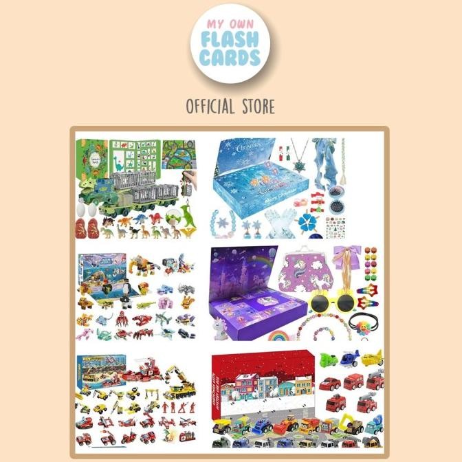 

BANYAK TEMA BLIND BOX 2024 Christmas Advent Calendar Gift Box for Girl Kids DIY Jewelry Hairpin Toy 24Days Countdown Calendar New Year Christmas Gifts
