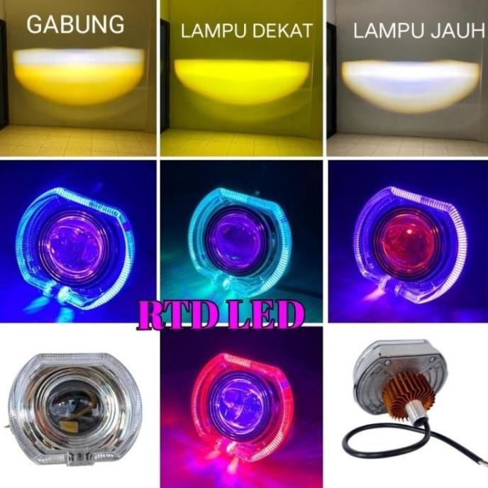 Best Lampu Utama Projie Biled Projie Ala Ala Biled Cr7 Angel Eyes +