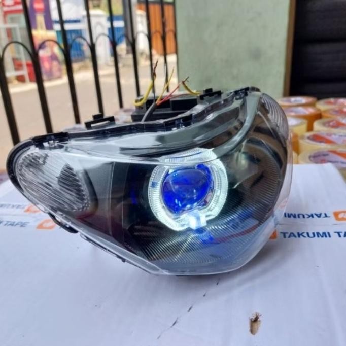 Reflektor Lampu Depan Mio Smile Projie Mini Biled 2,5 Inci