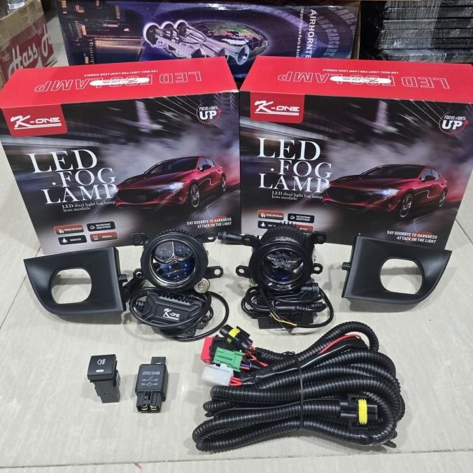 FOGLAMP BILED INNOVA ZENIX 2" 3 COLOUR AESLUX
