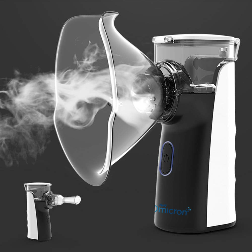 

- TaffOmicron Alat Terapi Pernapasan Handheld Nebulizer Inhaler Atomizer - YK-N3AA -