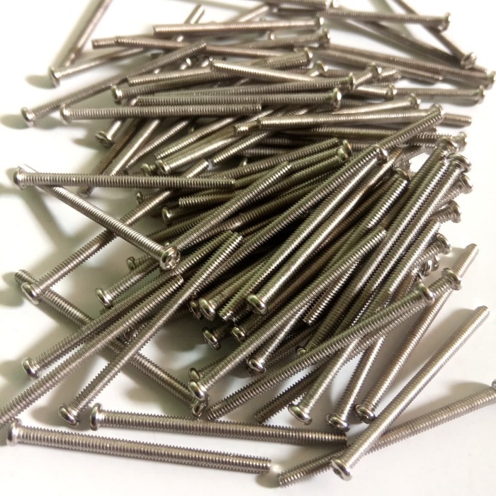 Part Mini Baut 2Mm / Baut M2 /Screw M2 Panjang 30Mm