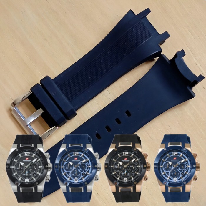Diskon Tali Jam Tangan Chronoforce 5321 Strap Rubber Cf 5321 Original