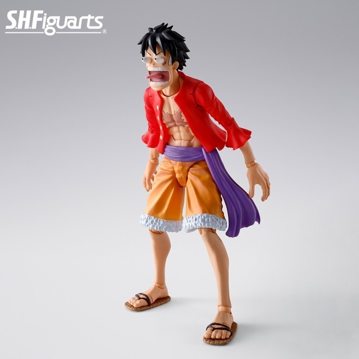 Toys S.H.Figuarts Shf Monkey D. Luffy One Piece The Road On Onigashima