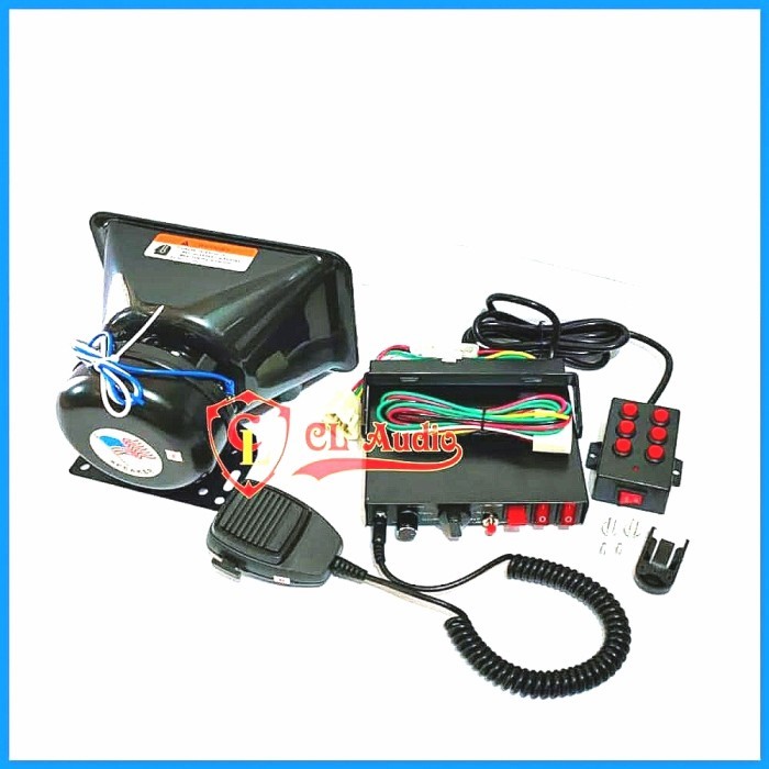 Toa Sirine Patwal/ Toa polisi Model Corong+Modul Jemper