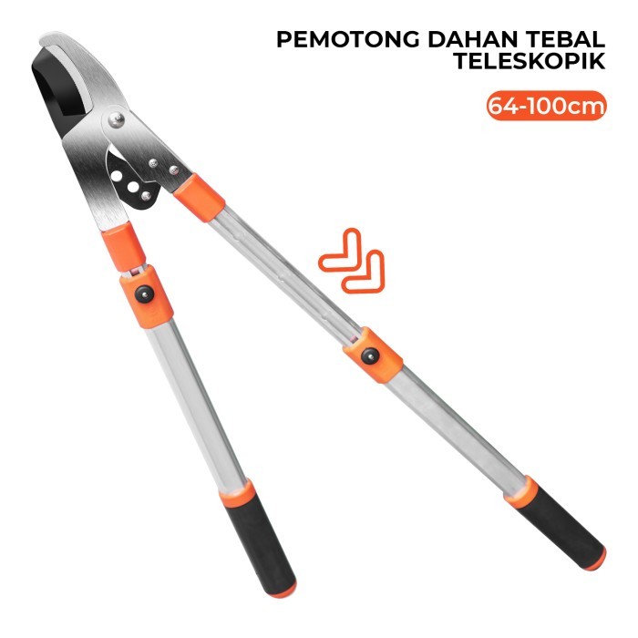 langsung order saja] Gunting Pemangkas Ranting Panjang Potong Dahan Pohon Panjang Pendek Gunting