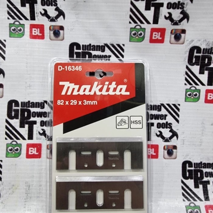 %$%$%$%$] Mata pisau serut kayu/ pisau ketam/ planner blade makita ori 82mm