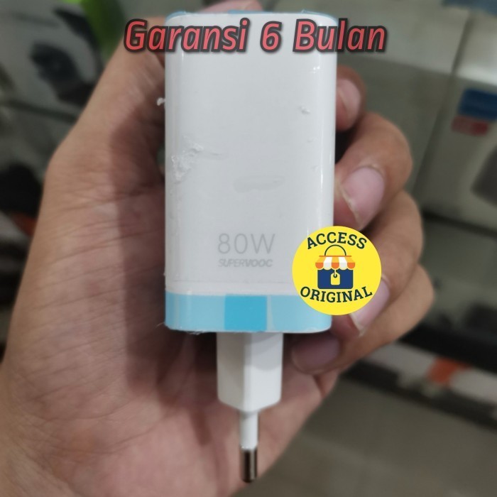 Charger Adaptor Oppo Supervooc 80W OPPO Reno 10 Pro 5G Adapter Ori