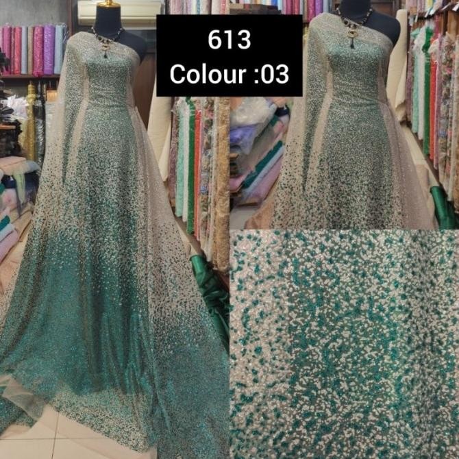 $$$$] Kain Tile Sugar Candy Gradasi Ombre Nude - Hijau