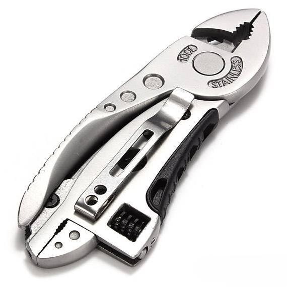 Kunci Pas Multitool Set Swiss Army Stainless Steel Edc Original Dan Terpercaya