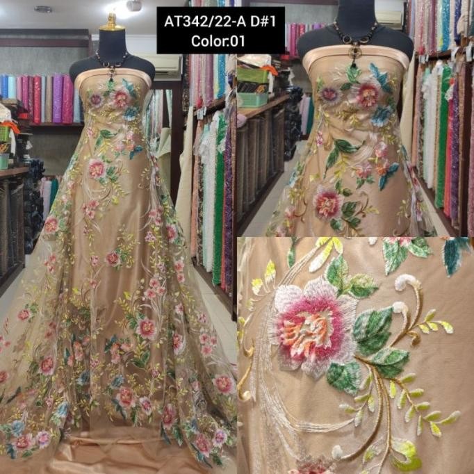 @=@=@=@=] Kain Tile Brokat Valentino Multicolor 3D AT342/22-A no 01