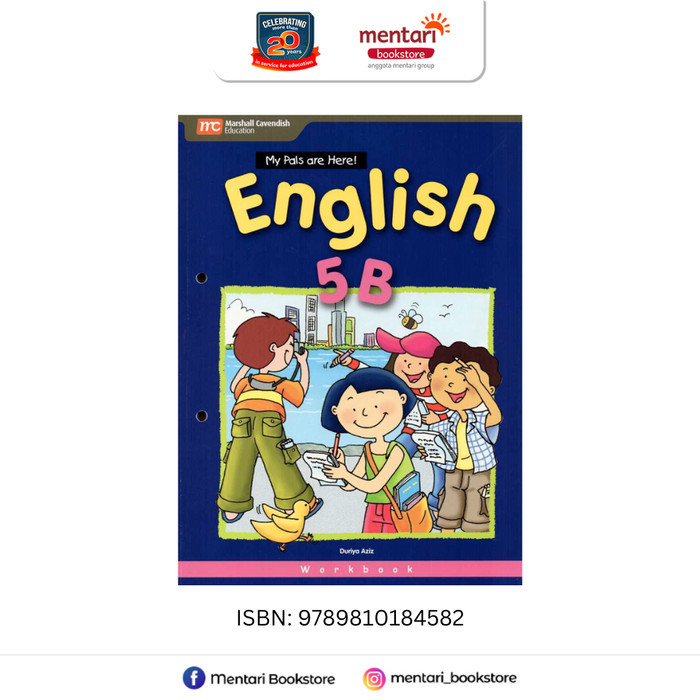 

BISA GOSEND! Marshall Cavendish My Pals Are Here! English Workbook Buku SD