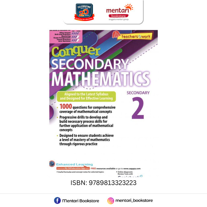 

SAP Conquer Secondary Mathematics Secondary Buku SMP