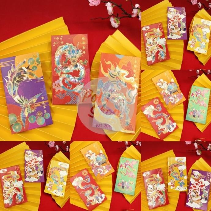 

=====] Angpao Imlek Naga 2024 Angpau Panjang Super Premium Shio Naga Grosir