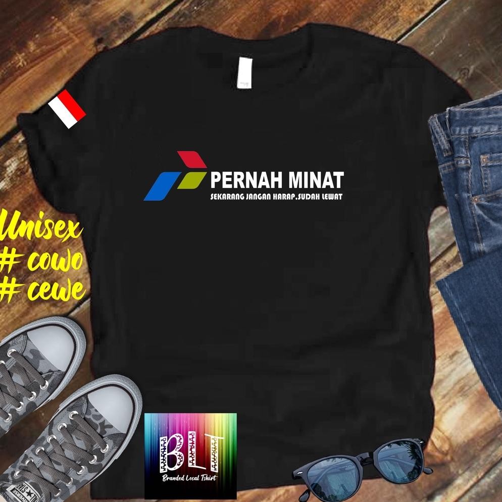 Kaos Pernah Minat Logo Pertamina Kaos Kualitas Terjamin Kaos Pria Distro Hits 2022Kaos Murah Kaos Co